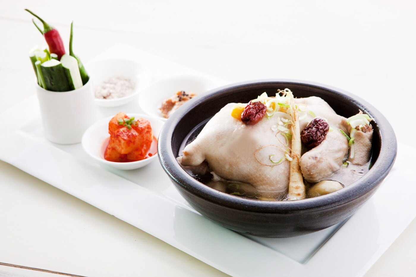 Taste of Korea at Latest Recipe_Le Meridien Bangkok_Samgyetang (Ginseng chicken soup)